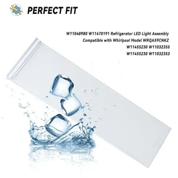 LED Refrigerator Light Assembly for Whirlpool Models