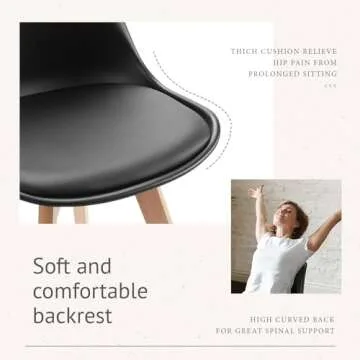 Comfortable Sweetcrispy Dining Chairs Set of 4