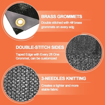 E.share 40% Durable Shade Cloth for Garden and Greenhouse