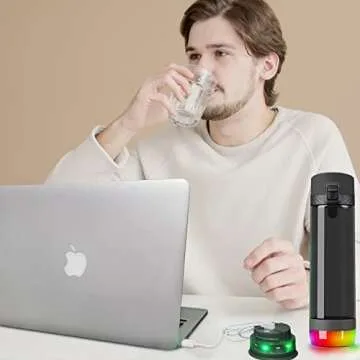 FitTurn 2 Pack Charger for HidrateSpark PRO Water Bottles