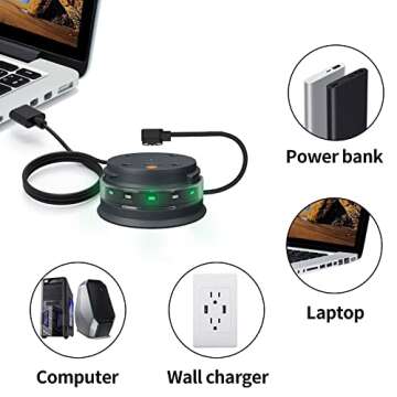 FitTurn 2 Pack Charger for HidrateSpark PRO Water Bottles