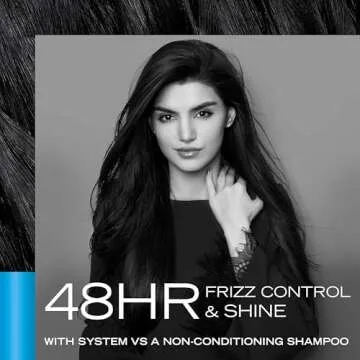 TRESemmé Anti-Frizz Shampoo 3 Count For Frizzy Hair Formulated With Pro Style Technology 28 Fl Oz