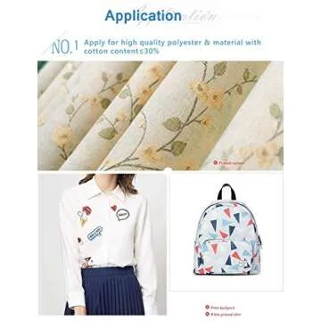 A-SUB 110 Sheets Sublimation & 10 Sheets Iron-on Transfer Paper