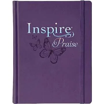 Inspire PRAISE Bible NLT for Creative Journaling & Coloring