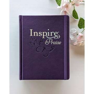 Inspire PRAISE Bible NLT for Creative Journaling & Coloring