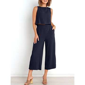 Trendy Summer 2 Piece Outfit for Women | ANRABESS