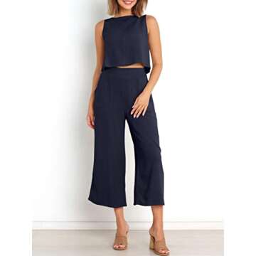 Trendy Summer 2 Piece Outfit for Women | ANRABESS