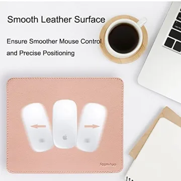 Fosmihao Leather Mouse Pad - Stylish & Waterproof Design