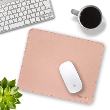 Fosmihao Leather Mouse Pad - Stylish & Waterproof Design