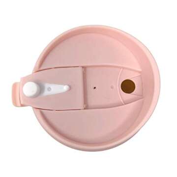 kate spade new york Bridal 16 Ounce Insulated Travel Mug, Double Wall Thermal Tumbler for Coffee/Tea, Miss to Mrs. (Pink)