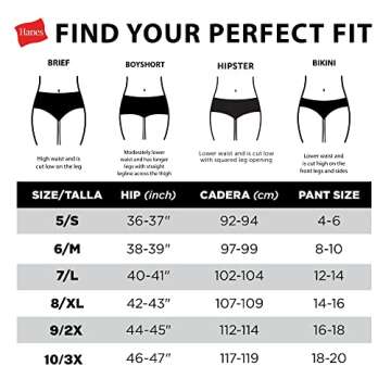 Hanes Women's Comfort, Underwear, Super Leaks Post-Partum, Period & Nighttime Protection, Multipack, 2-Pack Boxer Briefs, Black/Black