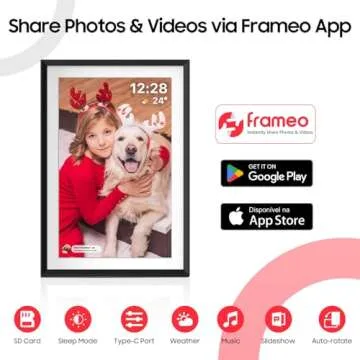 ApoloSign 10.1" Digital Picture Frame - Share Memories Instantly