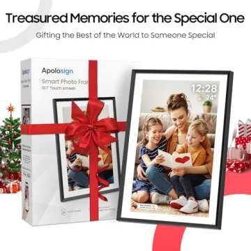ApoloSign 10.1" Digital Picture Frame - Share Memories Instantly