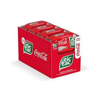 Tic Tac Coca Cola Fresh Breath Mints, Bulk Hard Candy Mints, 3.4 Ounce (Pack of 8)