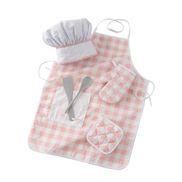 KidKraft Tasty Treats Chef Apron and Hat Set for Kids