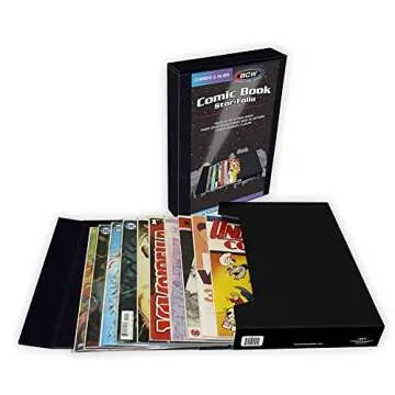 BCW Comic Book Stor-Folio | Portable Comic Book Storage Box for Current and Silver Age Comics | Secu...
