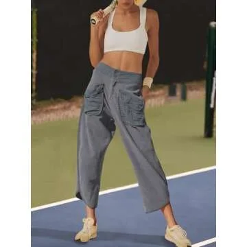 LAMISSCHE Oversized Wide Leg Sweatpants for Women