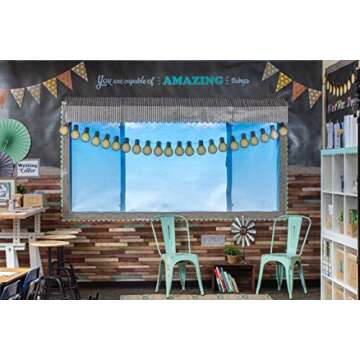 Teacher Created Resources White Light Bulbs Accents (3557), Multicolored, 1 Count (Pack of 1)