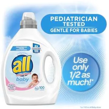 All Baby Liquid Laundry Detergent - Gentle & Hypoallergenic