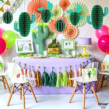 KatchOn Cactus Centerpieces Pack for Vibrant Celebrations