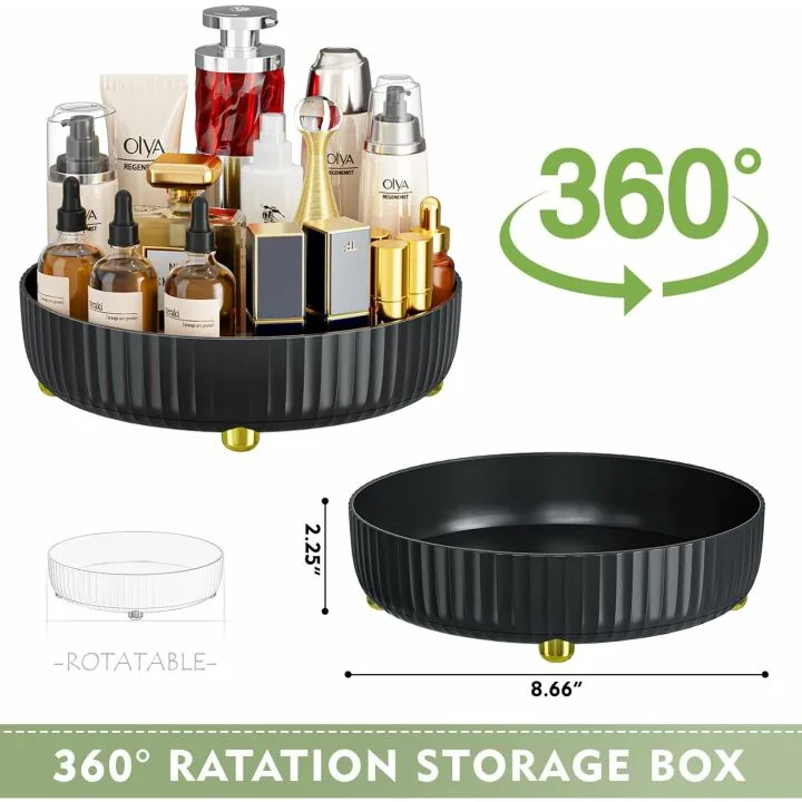 Rotating Bathroom Organizer – Perfect for Makeup
