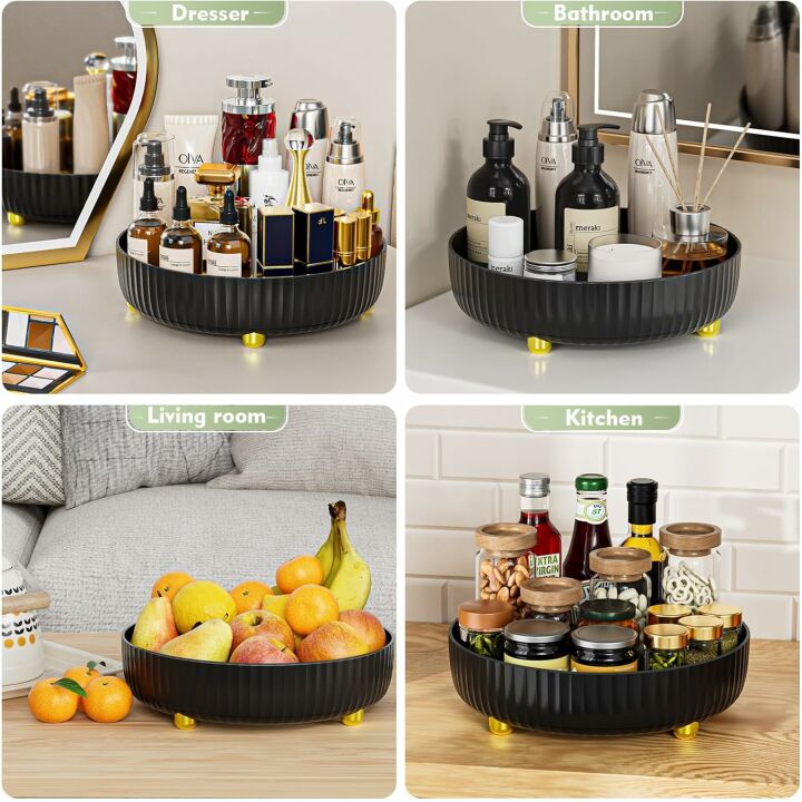 Rotating Bathroom Organizer – Perfect for Makeup