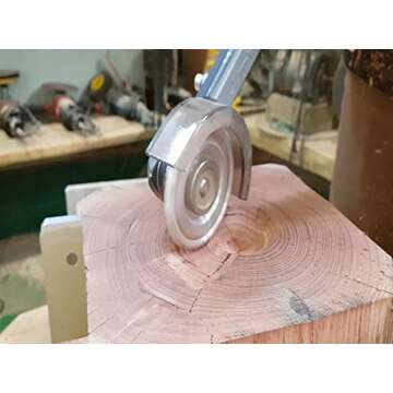 Manpa Circular 3" * 12mm Power carving cutter head for MULTI CUTTER or Grinder