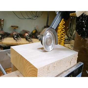 Manpa Circular 3" * 12mm Power carving cutter head for MULTI CUTTER or Grinder