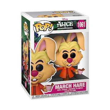 Funko POP Collectible Figure POP Disney: Alice in Wonderland 70th - March Hare Multicolor, 3.75 inch...