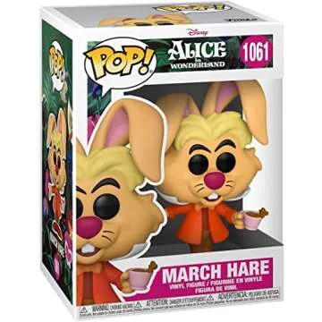 Funko POP Collectible Figure POP Disney: Alice in Wonderland 70th - March Hare Multicolor, 3.75 inches,55737