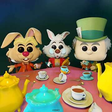 Funko POP Collectible Figure POP Disney: Alice in Wonderland 70th - March Hare Multicolor, 3.75 inches,55737