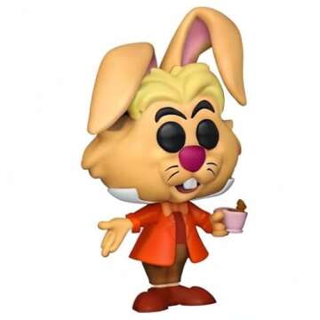 Funko POP Collectible Figure POP Disney: Alice in Wonderland 70th - March Hare Multicolor, 3.75 inches,55737
