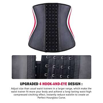 YIANNA Waist Trainer Tummy Control Corset for Women