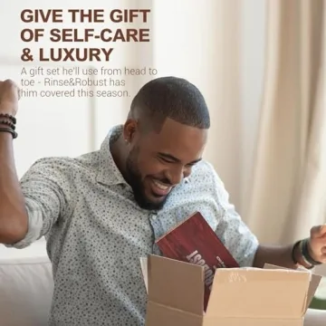 Rinse & Robust Men's Soap Set 4 Pcs Natural Luxury Bars