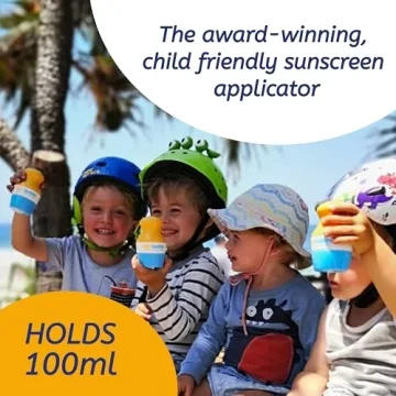 Solar Buddies Refillable Sunscreen Applicator for Family Travel