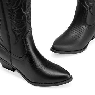 DREAM PAIRS Cowboy Boots for Style and Comfort