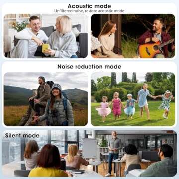 HMKCH Wireless Lavalier Microphone for Phone/iPhone/Computer, Dual Wireless Microphone for Video Recording, Live Stream, Vlog, YouTube, TikTok, Facebook, Zoom - Noise Reduction & Plug-Play