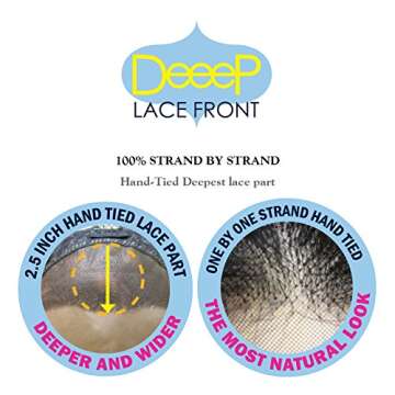 Vivica A. Fox JAVANT-V New Futura Fiber, Deep Lace Front Wig in Color 4