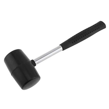 OriGlam Rubber Mallet - Soft-Face Hammer with Comfort Grip for ALL DIY Tasks