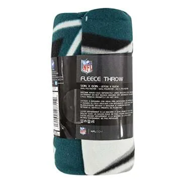 Northwest NFL Philadelphia Eagles Unisex-Adult Fleece Throw Blanket, 50" x 60", Campaign