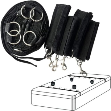 Explore Intimate Fun with Our Bed Bondage Restraints Kit