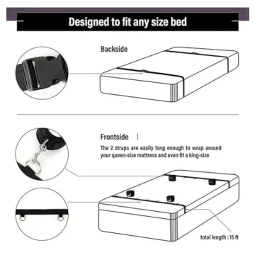 Explore Intimate Fun with Our Bed Bondage Restraints Kit