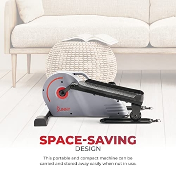 Sunny Stand Up Elliptical for Easy Home Workouts