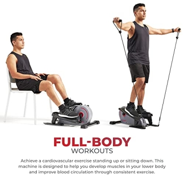 Sunny Stand Up Elliptical for Easy Home Workouts