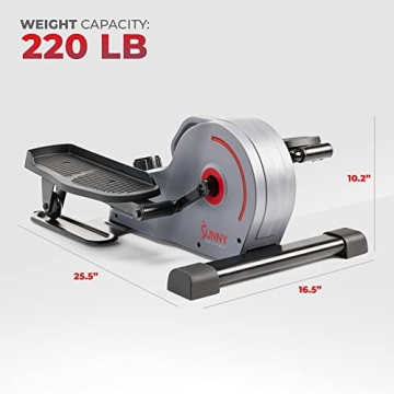 Sunny Stand Up Elliptical for Easy Home Workouts