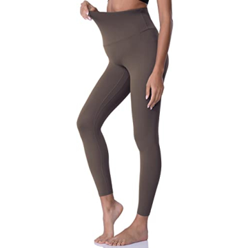 POSHDIVAH Maternity Leggings Over Belly Active Wear