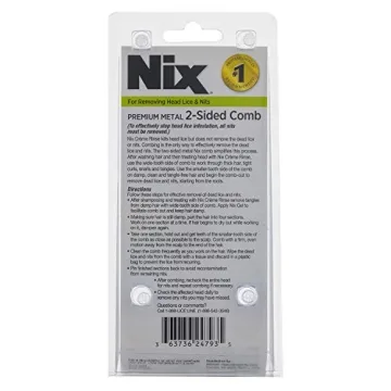 Nix 2-Sided Lice Removal Comb for All Hair Types
