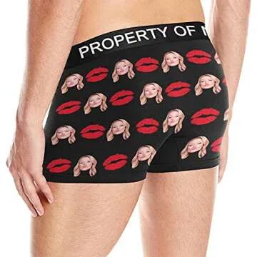 Custom Photo Face Boxer Briefs for Men | Unique Gift Ideas