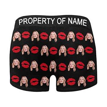 Custom Photo Face Boxer Briefs for Men | Unique Gift Ideas
