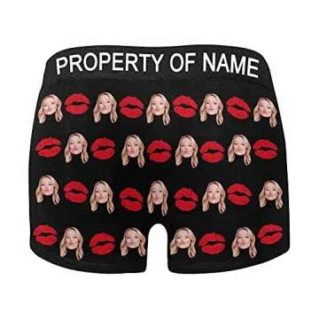 Custom Photo Face Boxer Briefs for Men | Unique Gift Ideas
